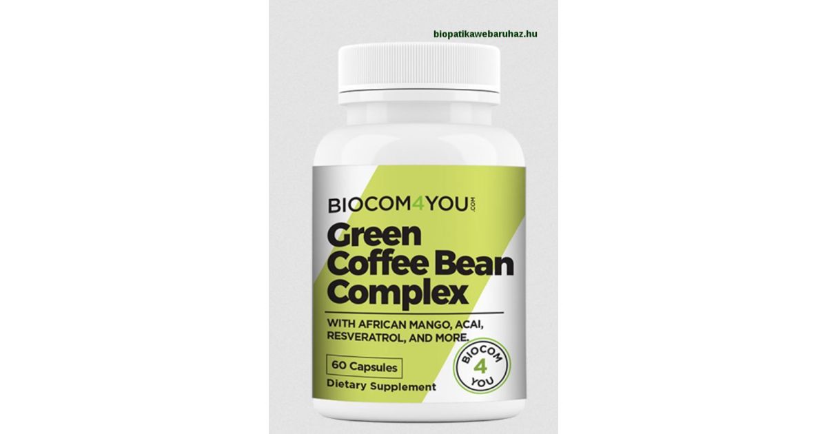 Biocom Green Coffee, zöld kávé Complex kapszula 60 db