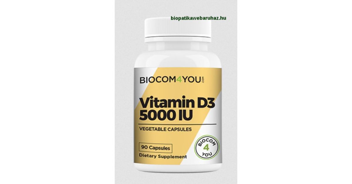 Biocom Vitamin D3 IU tabletta - db: vásárlás, hatóanyagok, leírás - ProVitamin webáruház