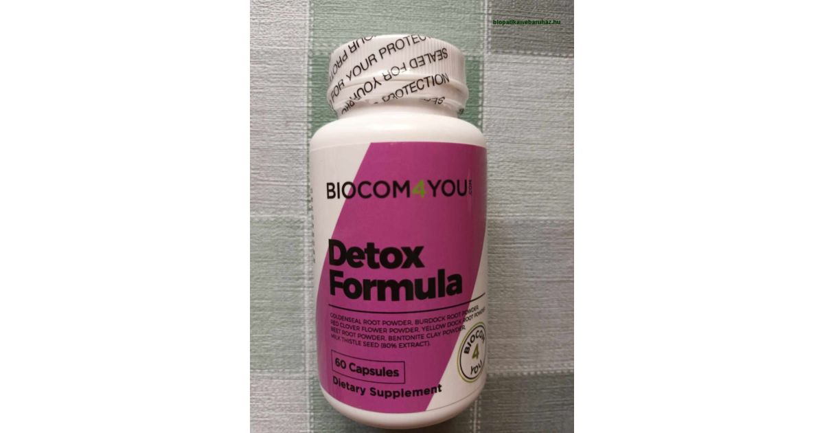 biocom detox formula szedése