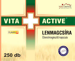 Vita+Active Lenmagcsíra kapszula vásárlás Vita+Active Lenmagcsíra kapszula flavin7
