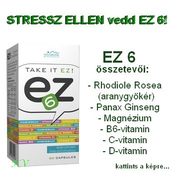 ez 6 kapszula vásárlás Stressz ellen, nyugatató gyógynövényekkel