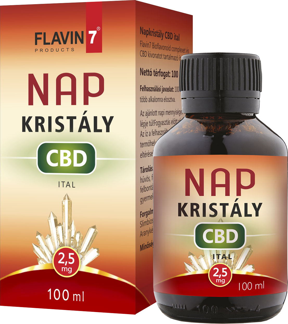 CBD Napkristály ital CBD ital - napkristály