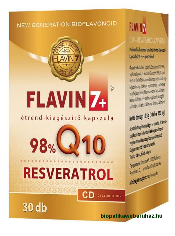 Flavin7 Q10 + Resveratrol