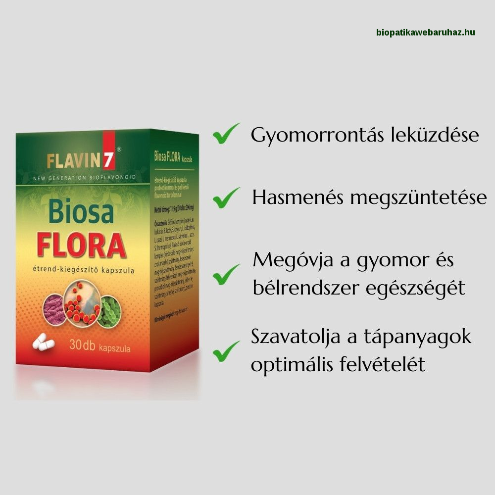 Probiotikum – Biosa Flora kapszula