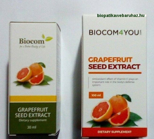 Biocom Grapefruitmag kivonat ml Bioszállító