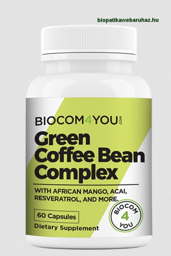 GREEN COFFE BEAN biocom - ZÖLD KÁVÉBAB - almaecettel és VITAMINOKKAL