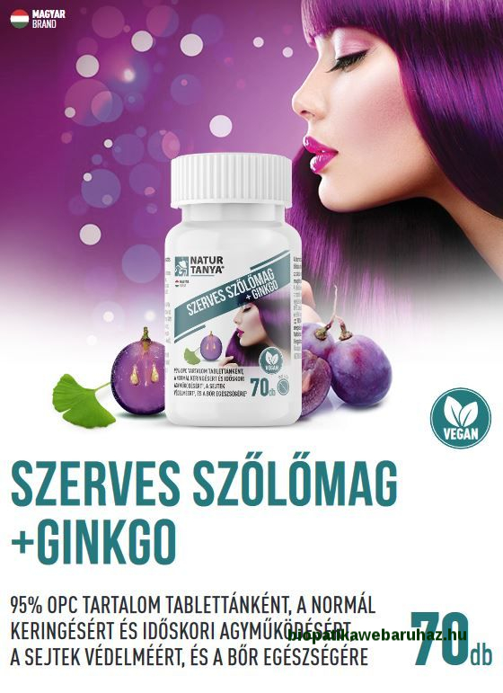 Ginkgo biloba Szőlőmaggal