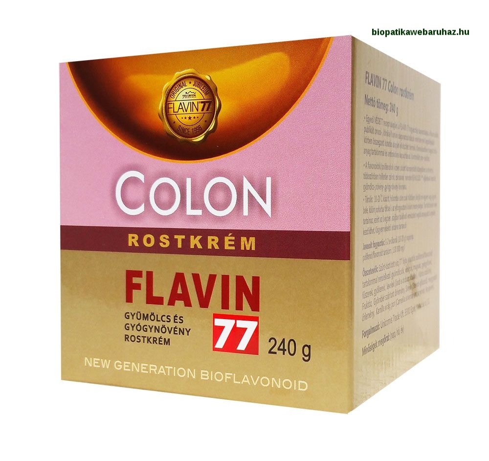 FLAVIN77 COLON ROSTKRÉM - emésztőrendszert segítő