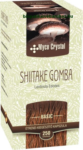 Myco Crystal Shiitake gomba kapszula 100db 