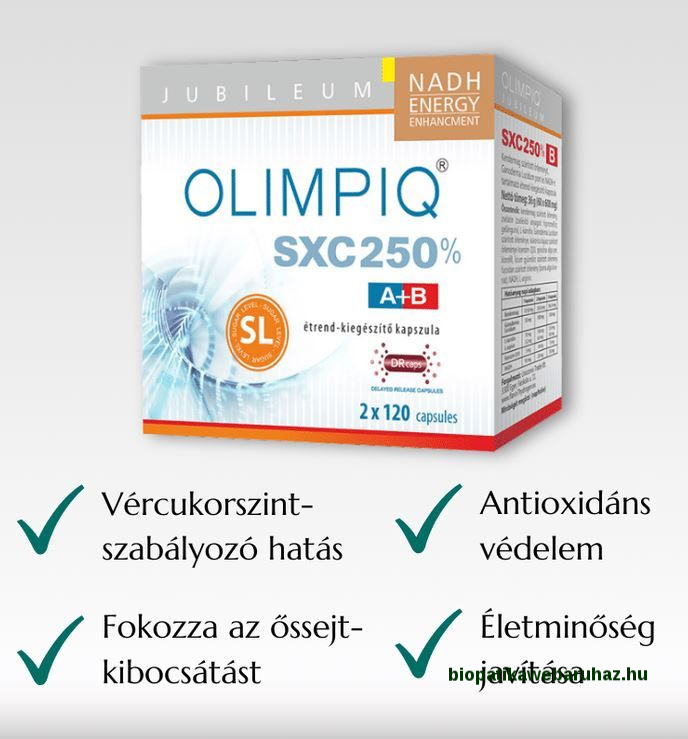 Olimpiq SXC SL Jubileum 250% DR kapszula 2 x120db 