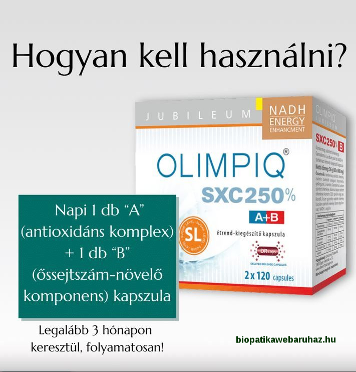 Olimpiq SXC SL Jubileum 250% DR kapszula 2 x120db 