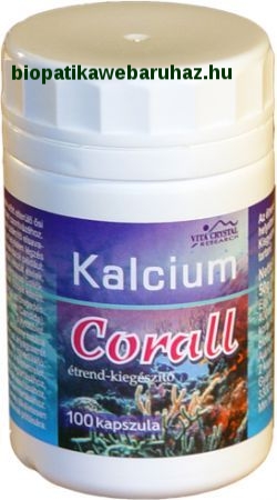 Corall Kalcium kapszula (100db) - Korall Kalcium Magnéziummal és D vitaminnal