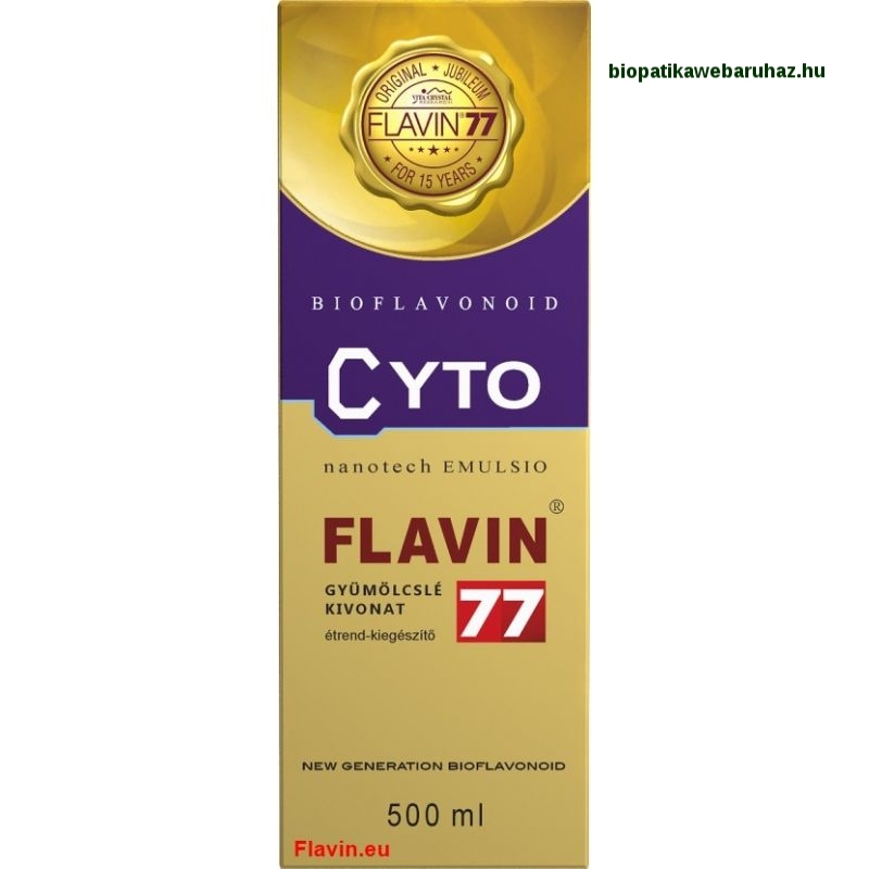 Flavin77 Cyto szirup daganatellenes bioflavonoid komplex