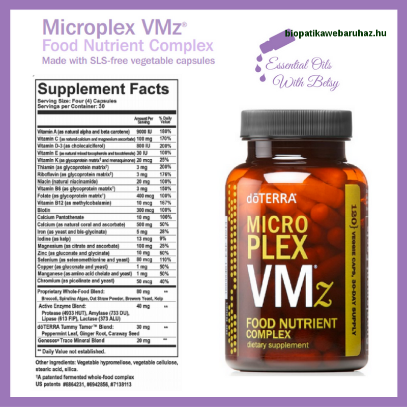 Microplex VMz Mikrotápanyag komplexum Microplex VMz Mikrotápanyag komplexum