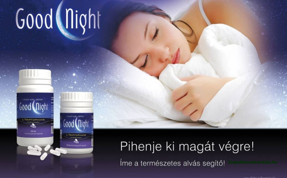 GoodNight, L-thriptophan kapszula GoodNight, L-thriptophan kapszula