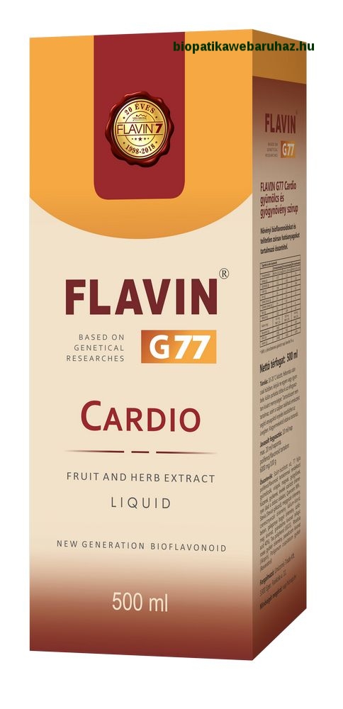 Flavin G77 Cardio szirup (500ml)