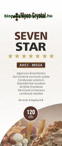 Myco Crystal - Seven Star - AHCC Mega kapszula 120db