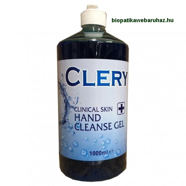  Kézfertőtlenítő gél 1000ml - Clery Clinical Skin - 70% alkohol