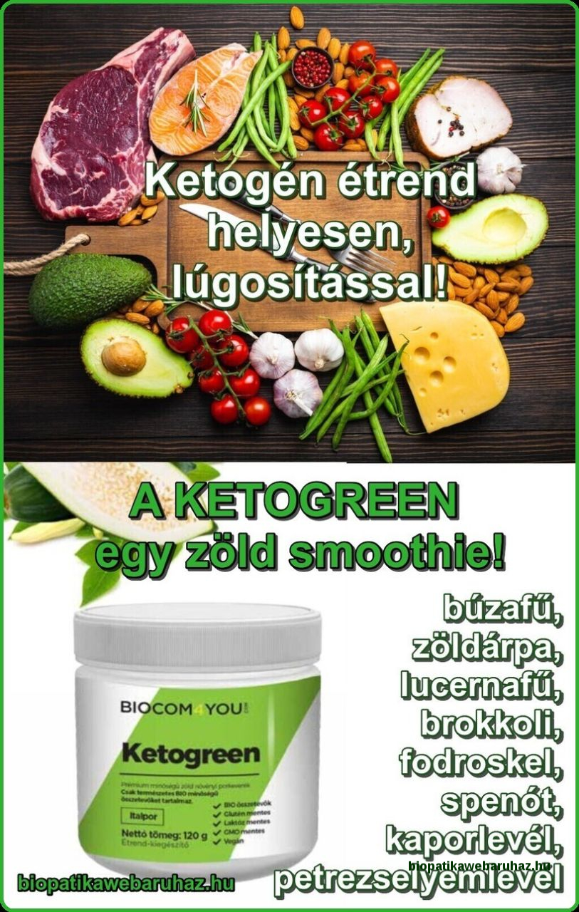 KetoGreen – Növényi élelmiszer - biocom 4you