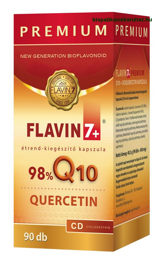 Q10 + Quercetin 90 kapszula - Flavin7