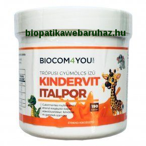 Kindervit - trópusi gyümölcs ízű italpor