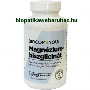 Magnézium-biszglicinát kapszula, Biocom4You 
