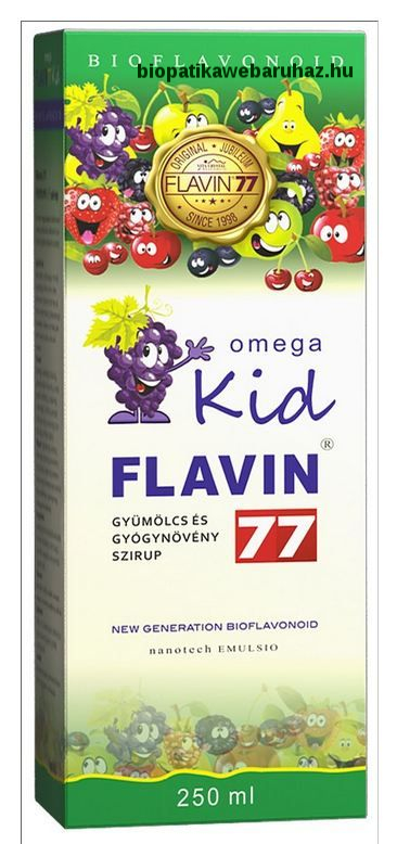 Flavin77 Omega Kid szirup - gyerekeknek