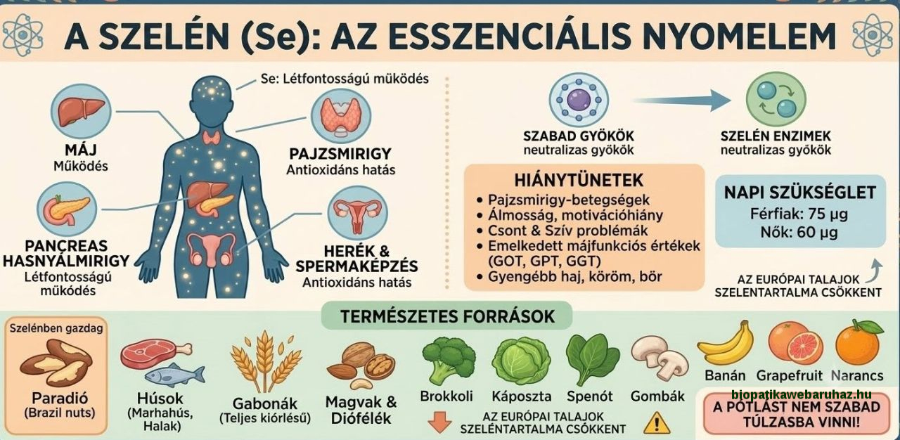Szelén - organikus - biocom