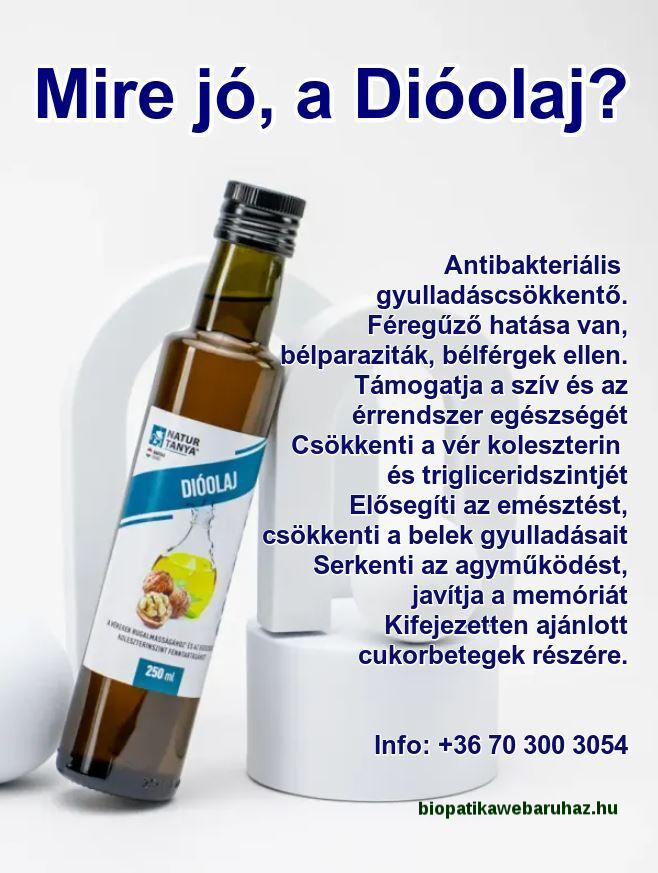 Dióolaj, prémium minőség Dióolaj, prémium minőség