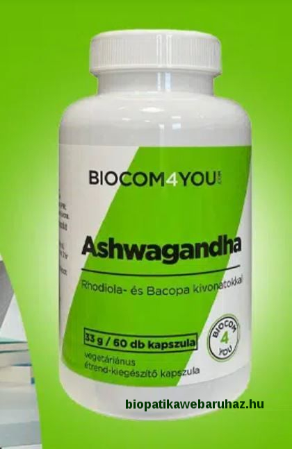 Ashwagandha, Rhodiola és Bacopa