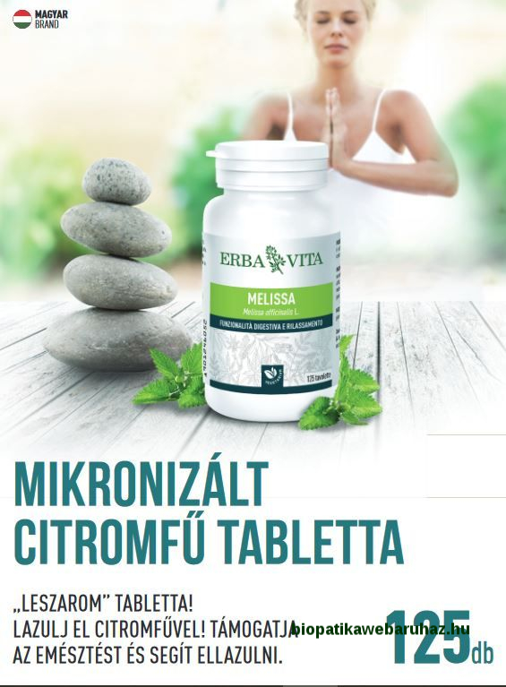 Citromfű tabletta