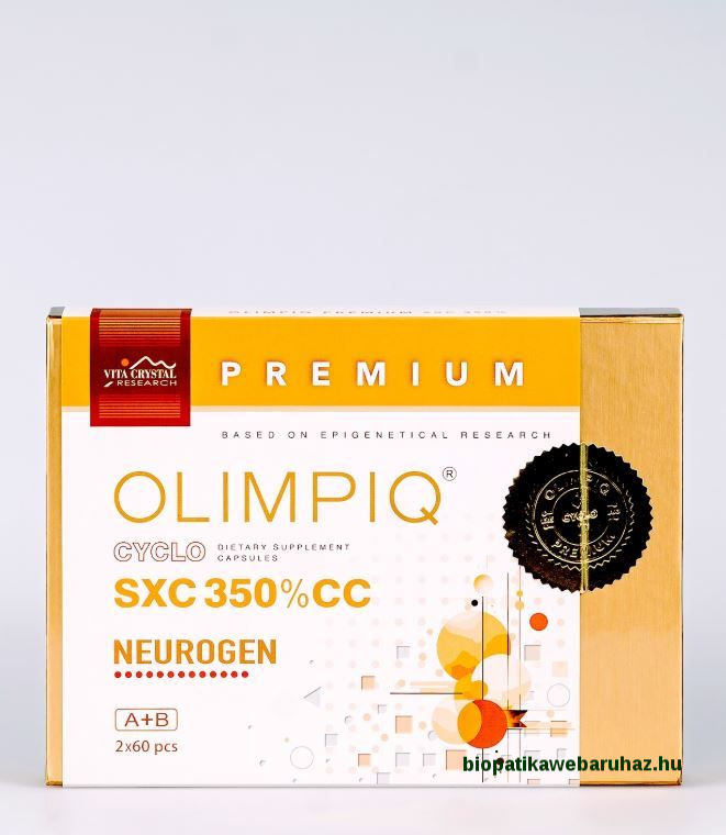 Olimpiq SXC 350% Premium Life NEUROGEN és COGNIQ 4 × 60