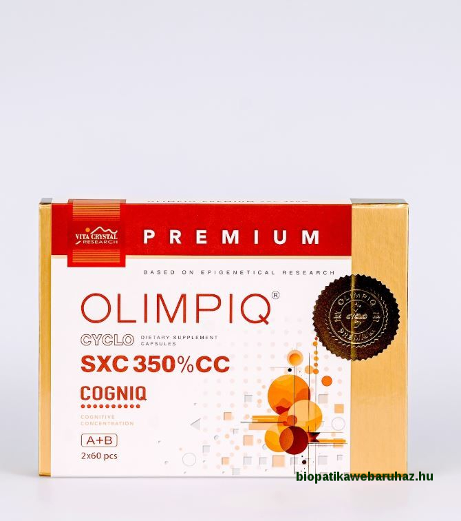 Olimpiq SXC 350% Premium Life NEUROGEN és COGNIQ 4 × 60