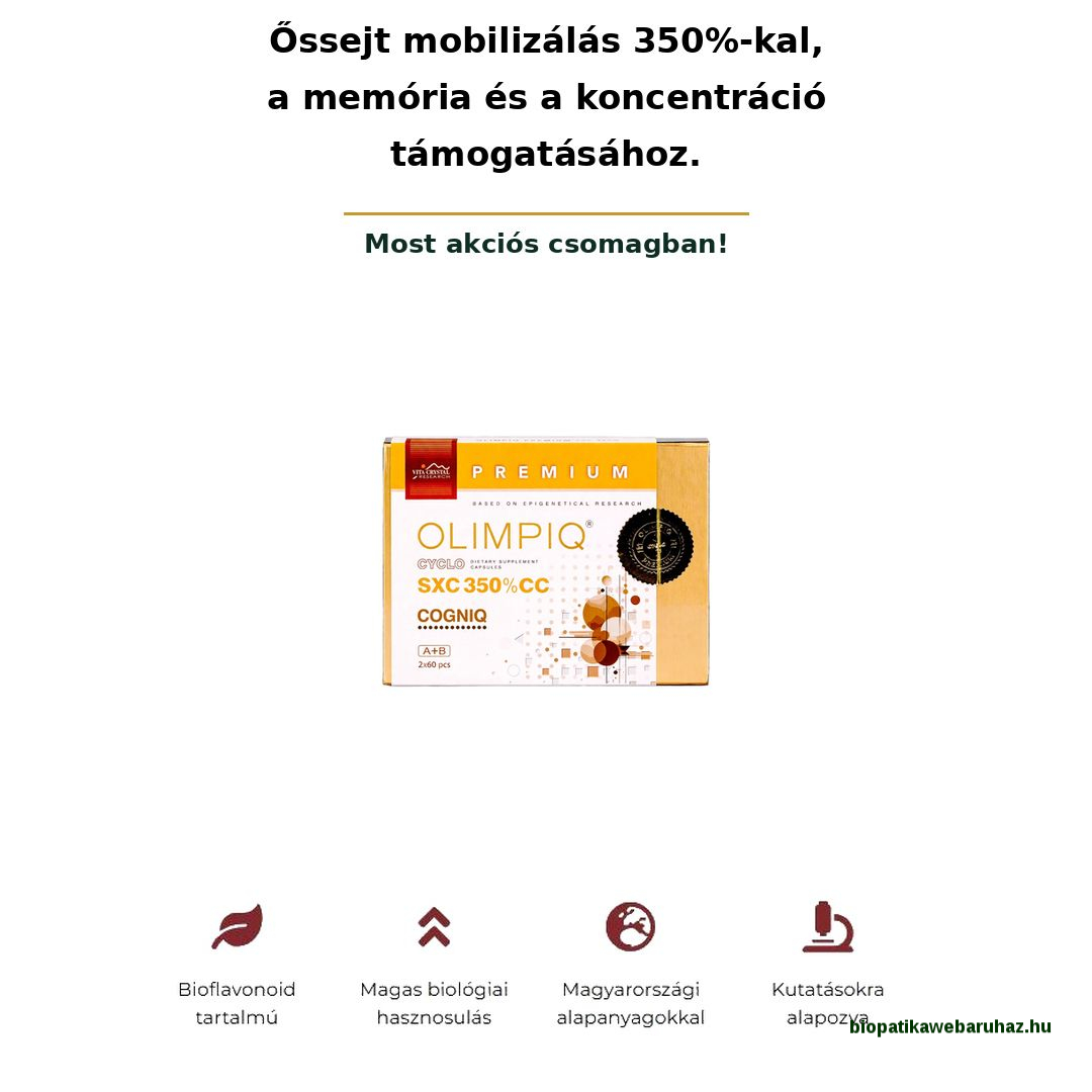 Olimpiq SXC 350% Premium CC COGNIQ 